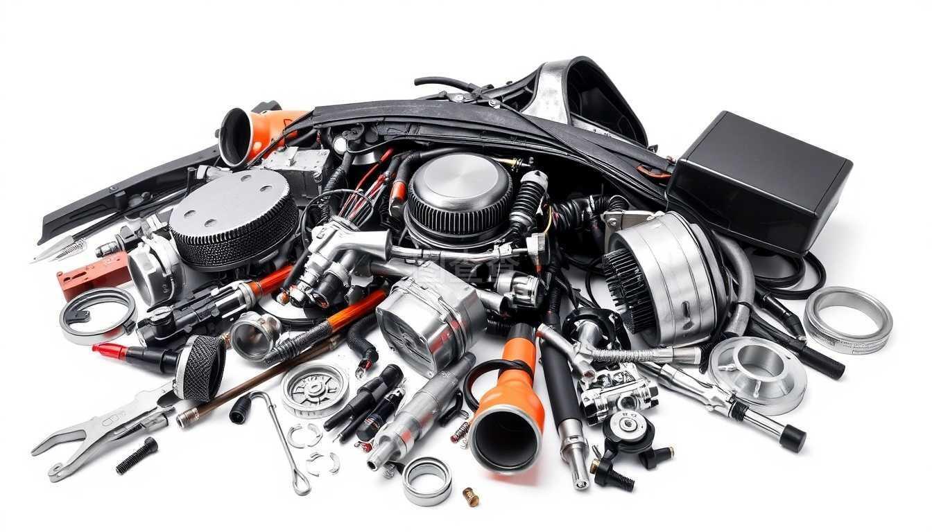 汽车零配件 白色隔离技术的应用与价值