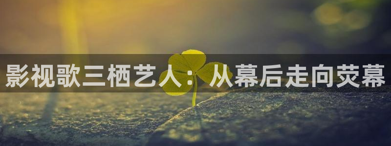 桔子的视频：影视歌三栖艺人：从幕后走向荧幕